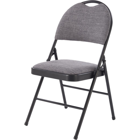 Krzesło składane K-566 Czarny / Popiel Podstawowe