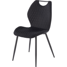 Krzesło metalowe K-569 Czarne Podstawowe
