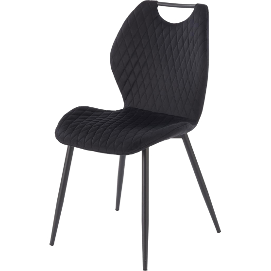 Krzesło metalowe K-569 Czarne Podstawowe