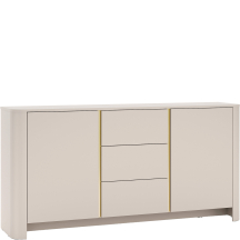 Komoda KSZ168 3 szuflady 2 drzwi BARI Podstawowe (1)