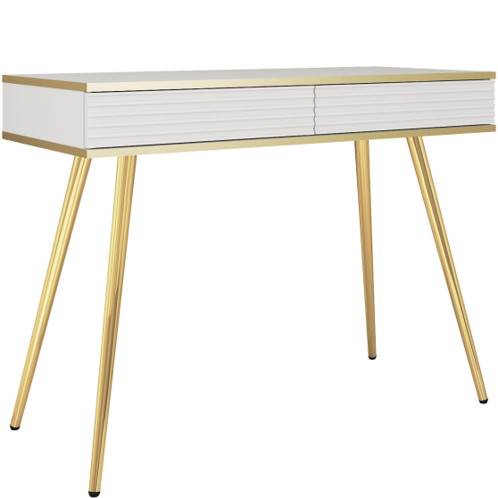 Toaletka T102 z szufladami Biały Mat ORO MDF Podstawowe