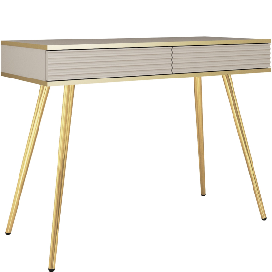 Toaletka T102 z szufladami Beż Mat ORO MDF Podstawowe