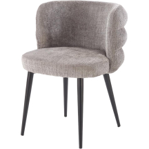 Krzesło metalowe K-575 Czarny / Popiel Podstawowe