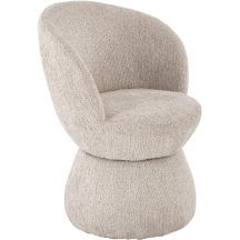 Krzesło z obrotowym siedziskiem K-581 Beżowe Podstawowe