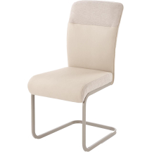 Krzesło metalowe K-584 eco skóra Beż Podstawowe