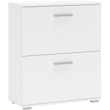 Wysoka szafka na buty do przedpokoju ST-3 Biały Mat LIMA Podstawowe