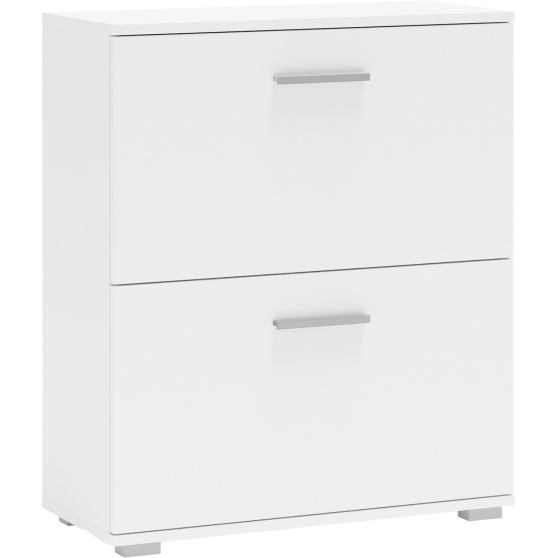 Wysoka szafka na buty do przedpokoju ST-3 Biały Mat LIMA Podstawowe