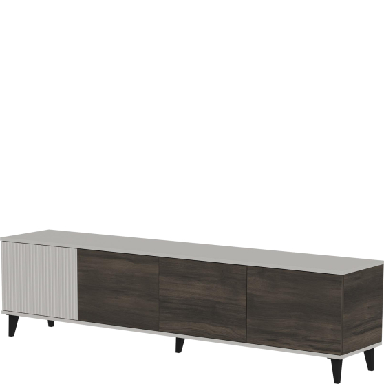 Szafka RTV-3 pod telewizor 200 cm Kaszmir / Orzech RANDOM 2 Podstawowe