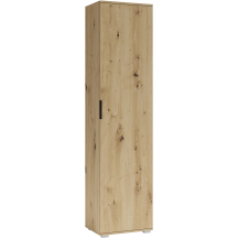 Wysoka szafa do przedpokoju SL-50 Słupek Dąb Artisan CLIF Podstawowe