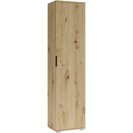 Wysoka szafa do przedpokoju SL-50 Słupek Dąb Artisan CLIF Podstawowe