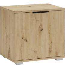 Niska szafka na buty do przedpokoju ST-50 Dąb Artisan CLIF Podstawowe