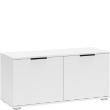 Niska szafka na buty do przedpokoju ST-100 Biały Mat CLIF Podstawowe