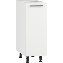 Szafka dolna stojąca 1 drzwi D-30/82 Biały / Biały Mat VENTO Podstawowe