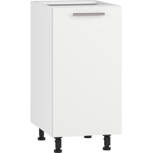 Szafka dolna stojąca 1 drzwi D-40/82 Biały / Biały Mat VENTO Podstawowe