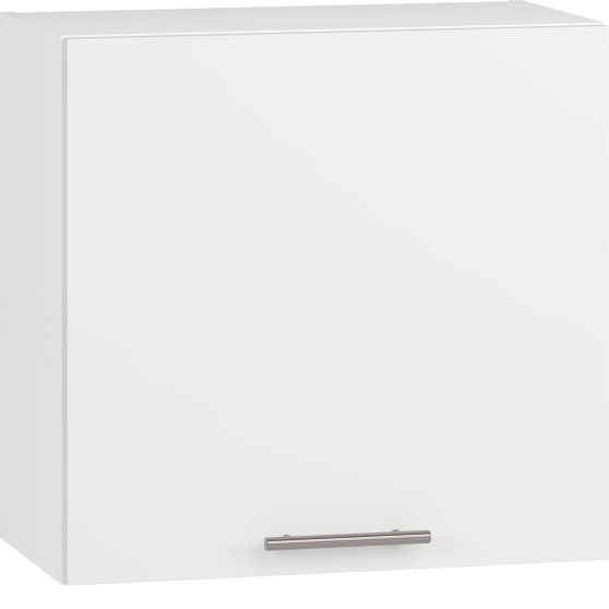 Szafka górna wisząca 1 drzwi GOO-60/58 Biały / Biały Mat VENTO Podstawowe