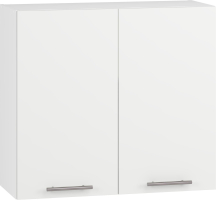 Szafka górna wisząca 2 drzwi G-80/72 Biały / Biały Mat VENTO Podstawowe