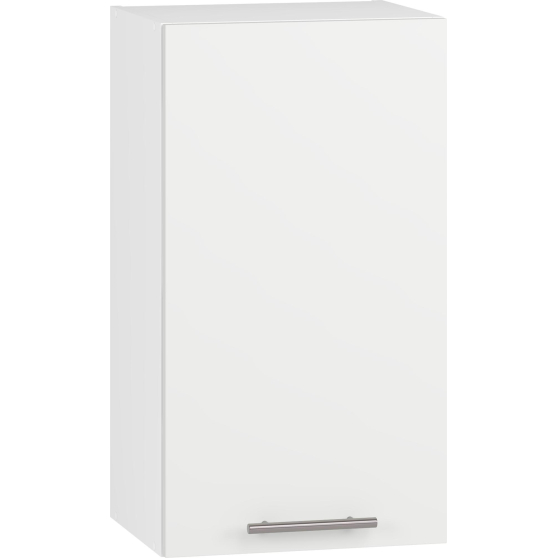 Szafka górna wisząca 1 drzwi G-40/72 Biały / Biały Mat VENTO Podstawowe