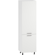 Szafka dolna słupek wysoki DU-60/214 Biały / Biały Mat VENTO Podstawowe