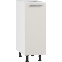 Szafka dolna stojąca 1 drzwi D-30/82 Biały / Kaszmir Mat VENTO Podstawowe