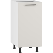 Szafka dolna stojąca 1 drzwi D-40/82 Biały / Kaszmir Mat VENTO Podstawowe