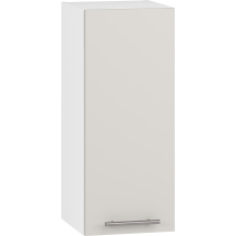 Szafka górna wisząca 1 drzwi G-30/72 Biały / Kaszmir Mat VENTO Podstawowe