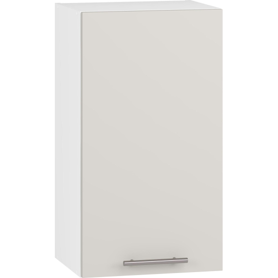 Szafka górna wisząca 1 drzwi G-40/72 Biały / Kaszmir Mat VENTO Podstawowe