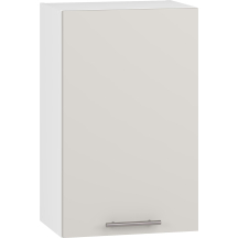 Szafka górna wisząca 1 drzwi G-45/72 Biały / Kaszmir Mat VENTO Podstawowe