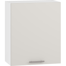 Szafka górna wisząca 1 drzwi G-60/72 Biały / Kaszmir Mat VENTO Podstawowe