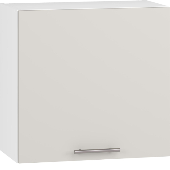 Szafka górna wisząca 1 drzwi GOO-60/58 Biały / Kaszmir Mat VENTO Podstawowe