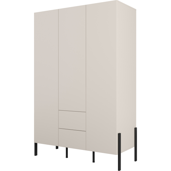 Trzydrzwiowa szafa do sypialni Kaszmir 24KSND19 TYP-19 JUKON SYPIALNIA Podstawowe