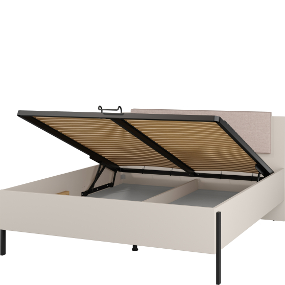 Łóżko 160 x 200 ze stelażem i pojemnikiem 24KSND31 TYP-51 JUKON SYPIALNIA Podstawowe