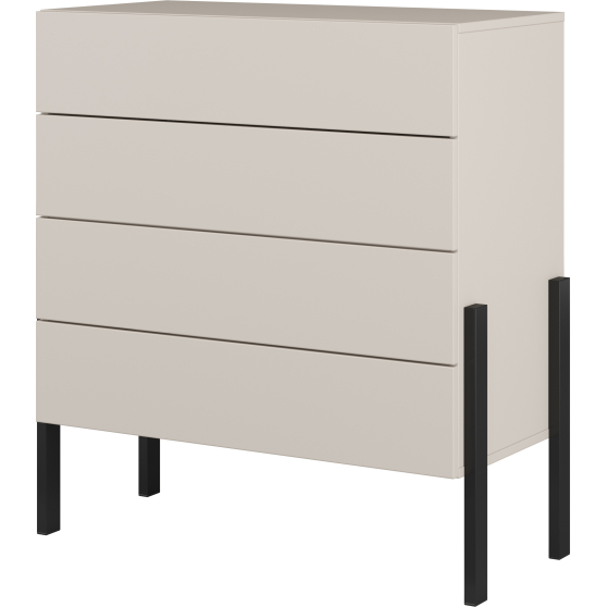 Komoda 4 szuflady do sypialni 24KSND27 TYP-27 JUKON SYPIALNIA Podstawowe