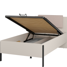 Łóżko 100 x 200 ze stelażem i pojemnikiem 24KSND54 TYP-54 JUKON SYPIALNIA Podstawowe