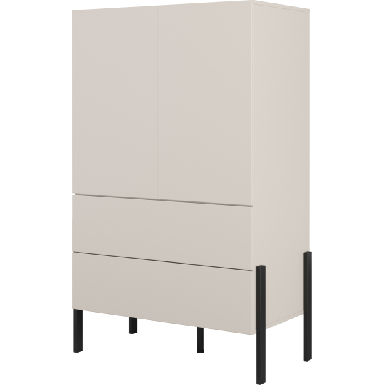 Bieliźniarka 2-drzwiowa Kaszmir 24KSND38 TYP-38 JUKON SYPIALNIA Podstawowe