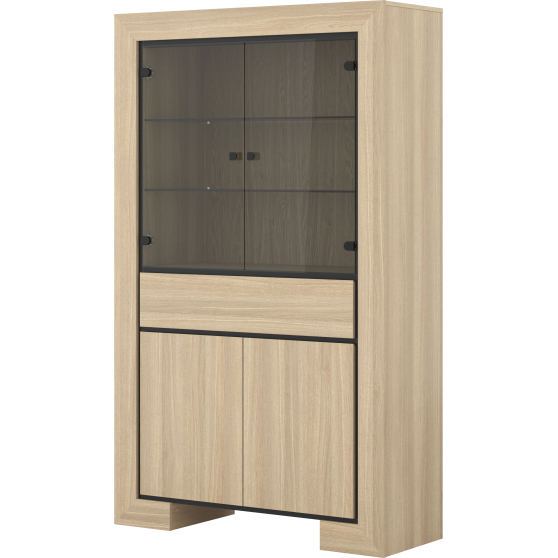 Witryna wysoka do salonu 24DEOC13 TYP-13 CUBA II Podstawowe