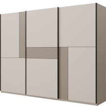 Szafa przesuwna 2-drzwiowa CUBE Kaszmir 24KCOF69 TYP-69 Podstawowe