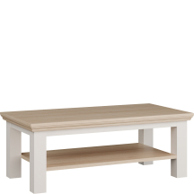 Stolik prostokątny 116x60 cm CFTT5223-Q245 Biały PONTYPOOL Podstawowe