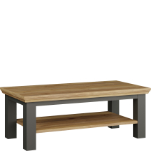 Stolik prostokątny 116x60 cm CFTT5223-Q246 Szary PONTYPOOL Podstawowe