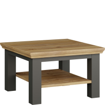Stolik kwadrat 70x70 cm CFTT5226-Q246 Szary PONTYPOOL Podstawowe