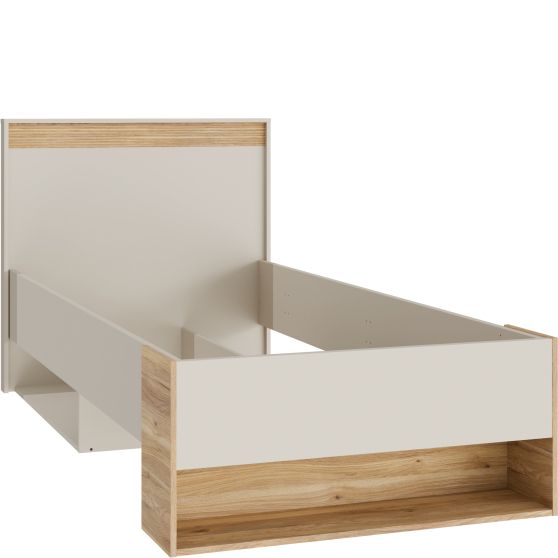 Łóżko młodzieżowe 90 x 200 WEXL1092-M820 Piaskowy WEXLIN Podstawowe