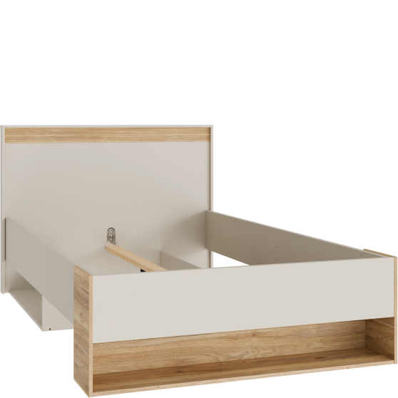 Łóżko młodzieżowe 120 x 200 WEXL1122-M820 Piaskowy WEXLIN Podstawowe