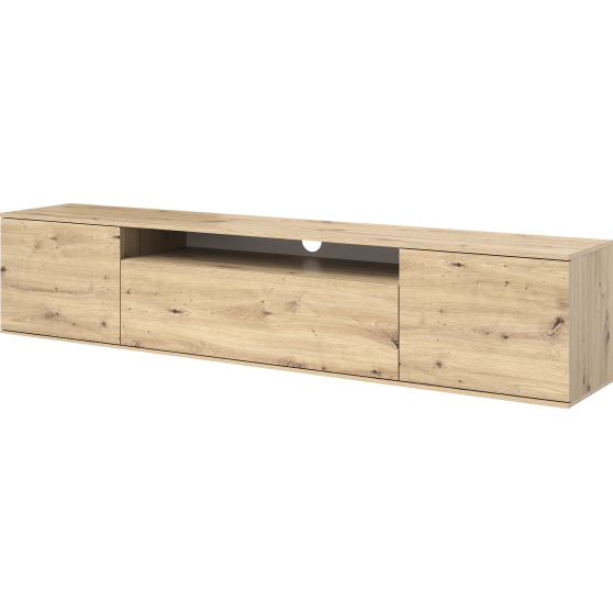 Szafka RTV LOGAN 180 cm wisząca Podstawowe (4)