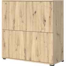 Komoda LOGAN 4-drzwiowa stojąca Podstawowe (4)