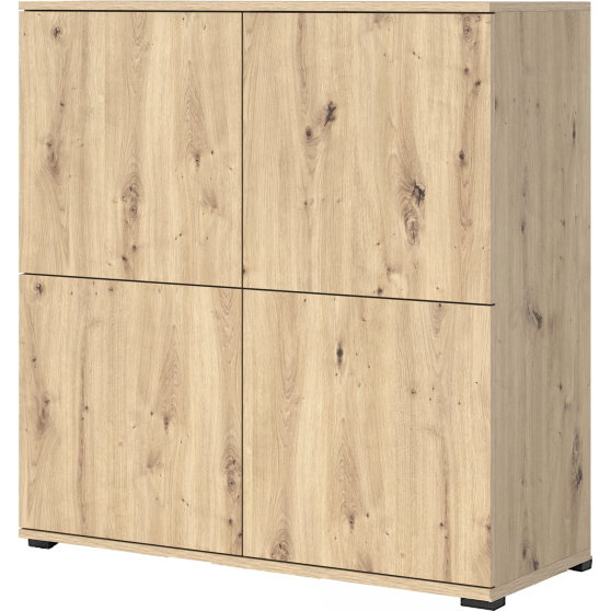 Komoda LOGAN 4-drzwiowa stojąca Podstawowe (4)