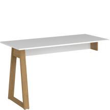 Blat biurka z jedną nogą 140 cm NEPTUN Podstawowe