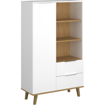 Regał jednodrzwiowy z szufladami NEPTUN Podstawowe