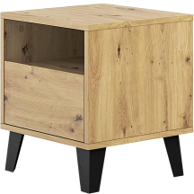 Szafka nocna do sypialni BORG UNO Dąb Artisan BORG Podstawowe