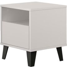 Szafka nocna do sypialni BORG UNO Kaszmir BORG Podstawowe