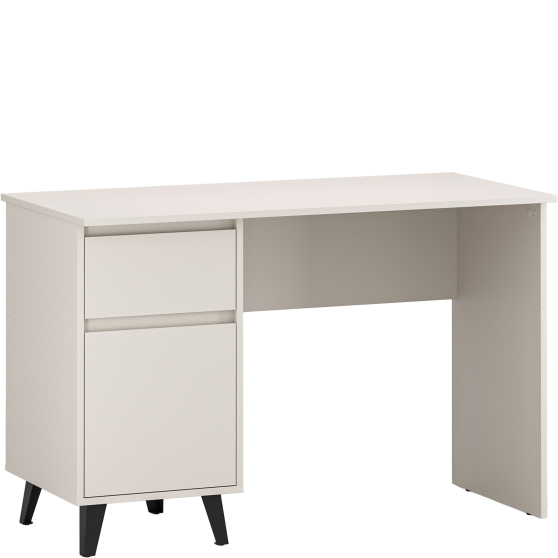 Biurko 120 cm z szufladą i drzwiami BORG Kaszmir BORG Podstawowe