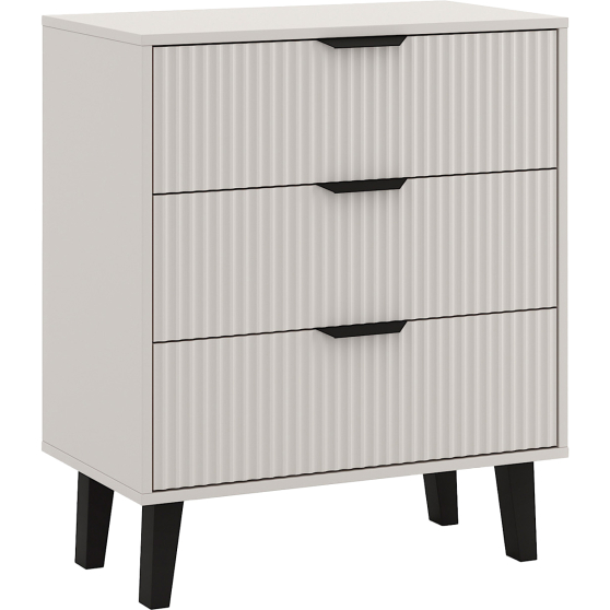 Komoda z 3 szufladami BORG DUO Kaszmir BORG DUO Podstawowe